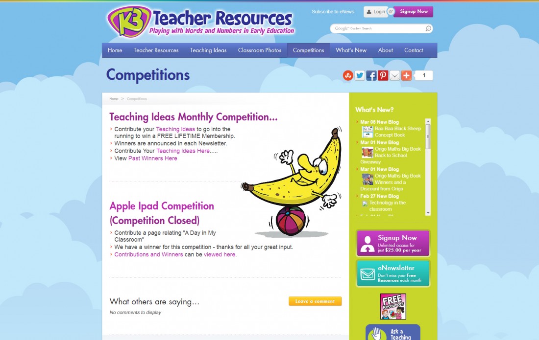 K-3 Teacher Resources