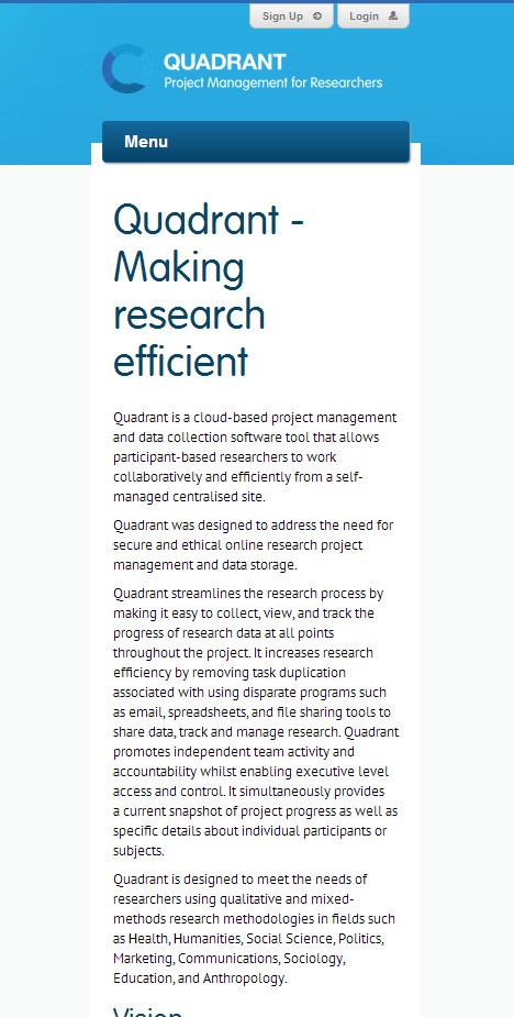 Quadrant Project Management